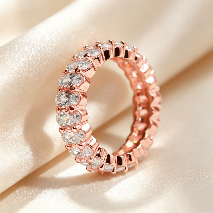 Anillo Eternidad Ovalado