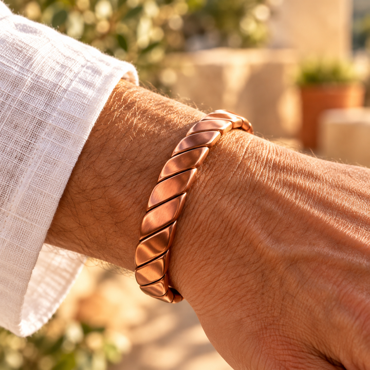 Pulsera de Cobre Flauta