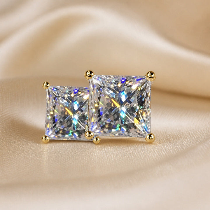Pendientes Brillantes con Circonita
