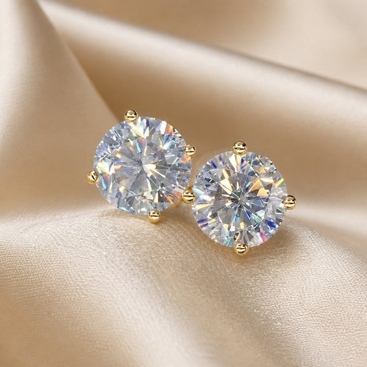 Pendientes Brillantes con Circonita