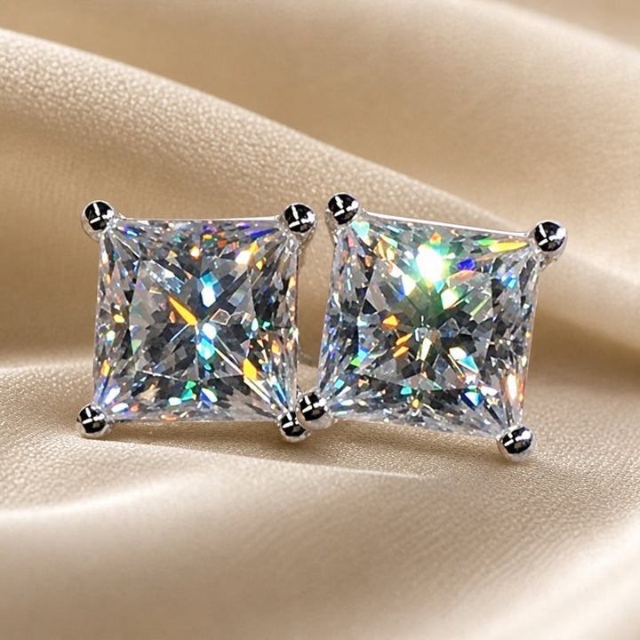 Pendientes Brillantes con Circonita