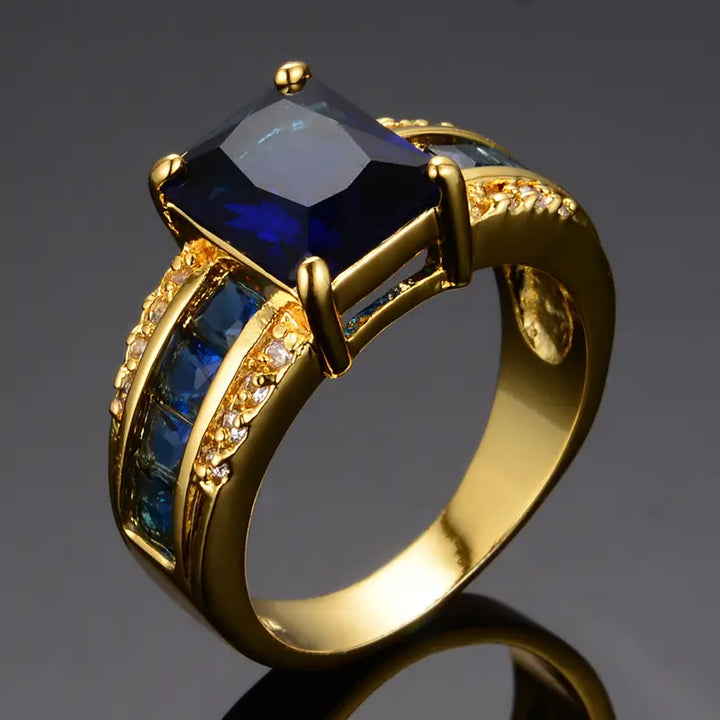 Anillo Kassira Bluemont Oro