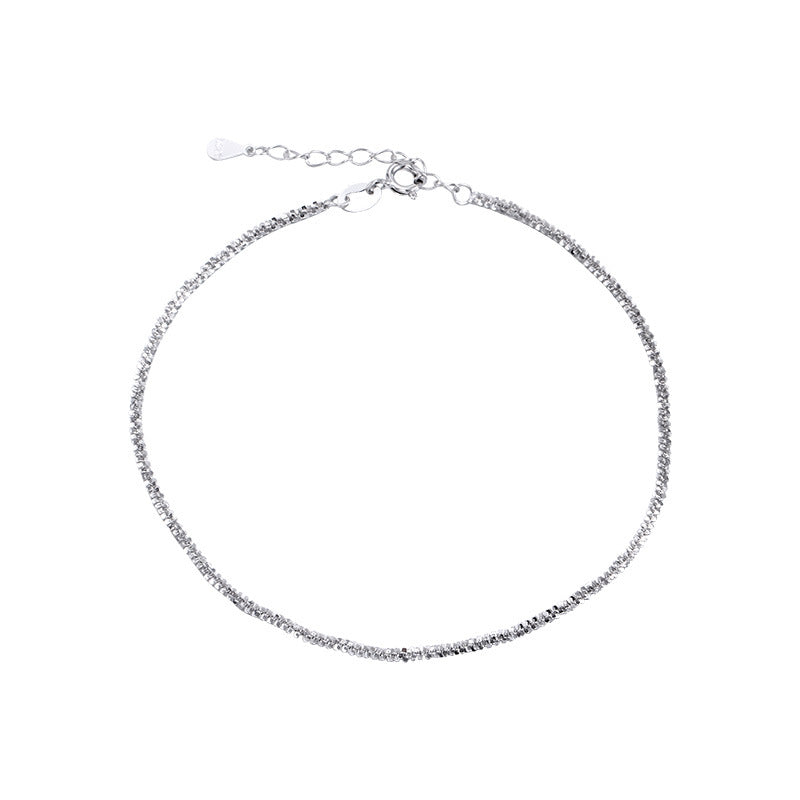 Collar de clavícula esterlina Cia