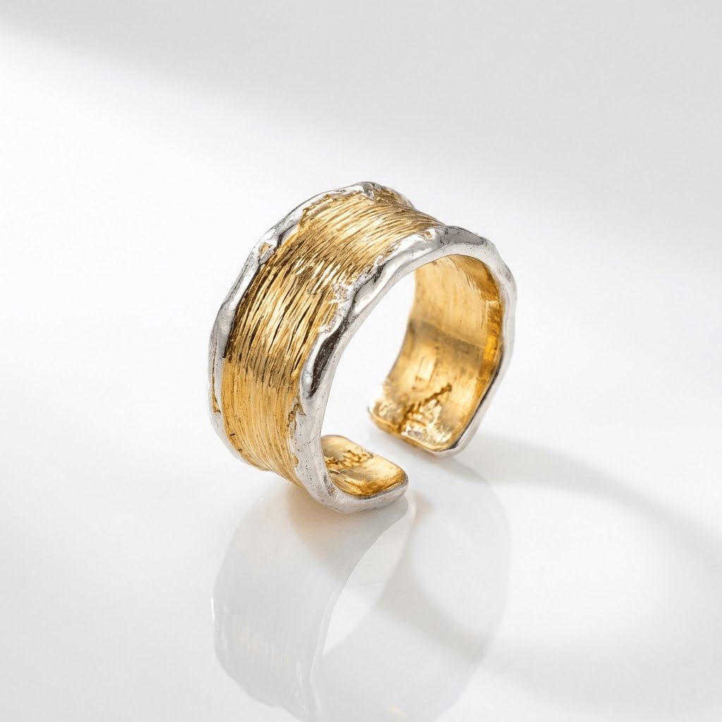 Anillo Bicolor Ajustable