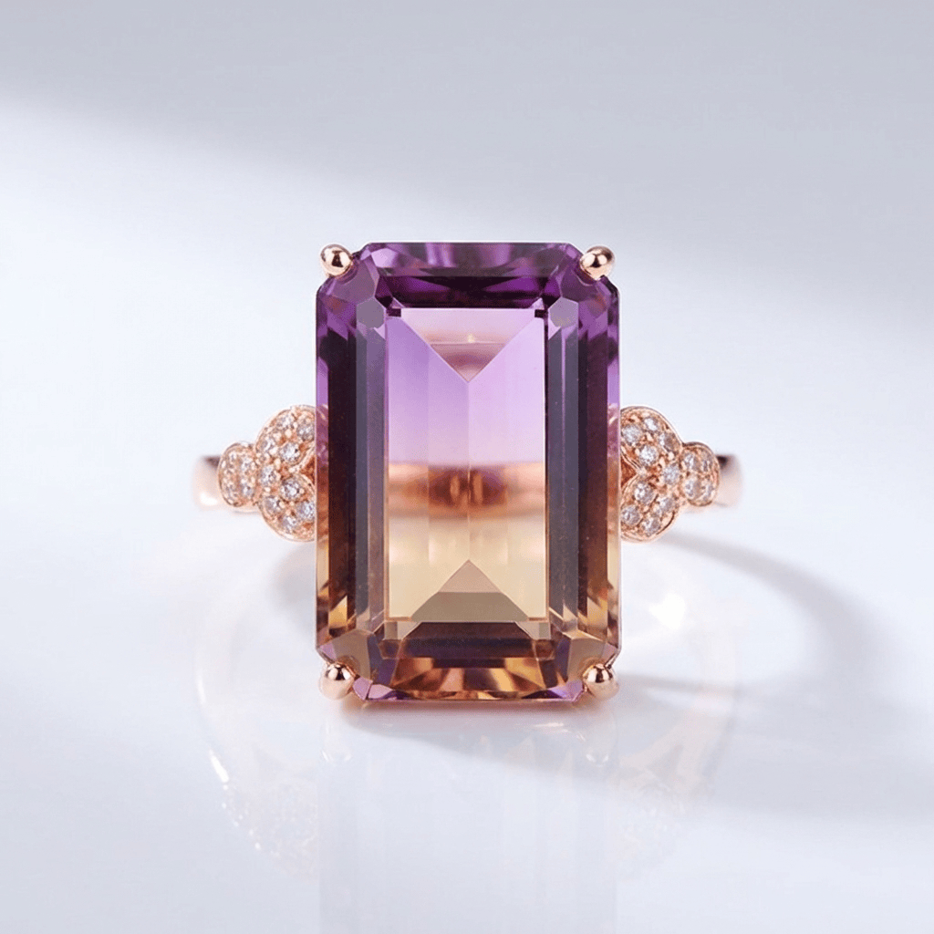 Anillo de Oro Rosa
