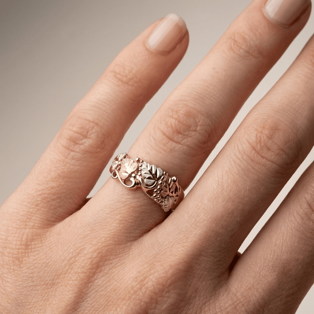 Anillo Oro Otoño