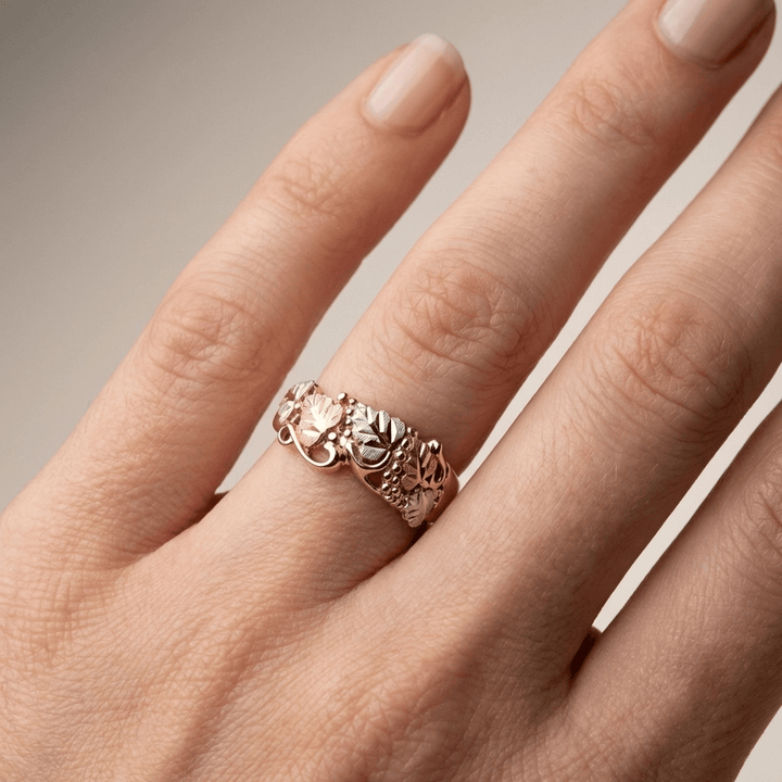 Anillo Oro Otoño