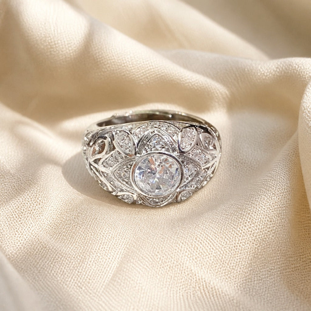 Anillo Plateado