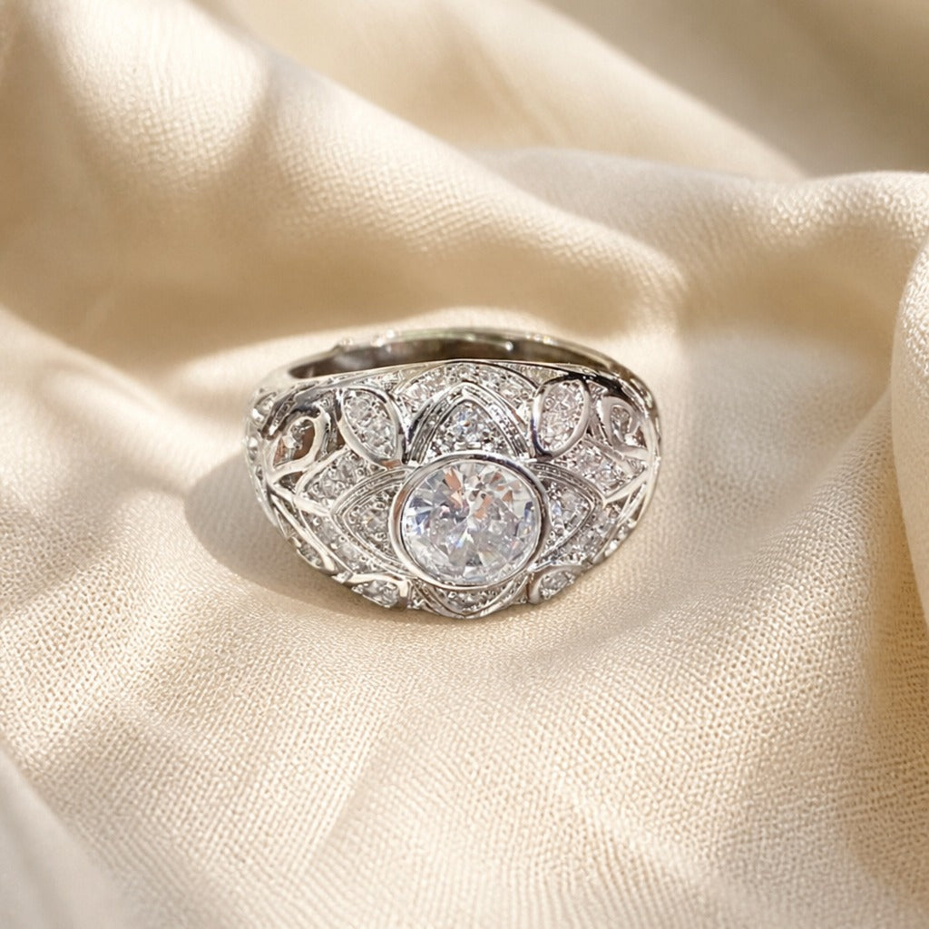 Anillo Plateado