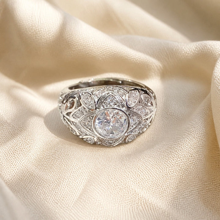Anillo Plateado