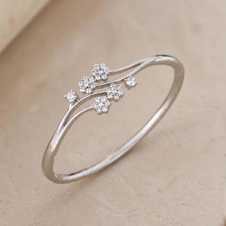 Pulsera Flor Circonitas