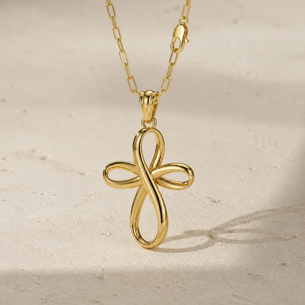 Collar Cruz Retorcida