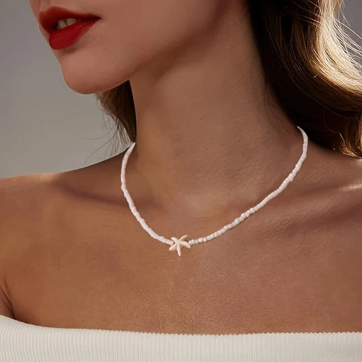 Collar Bohemio con Estrella de Mar