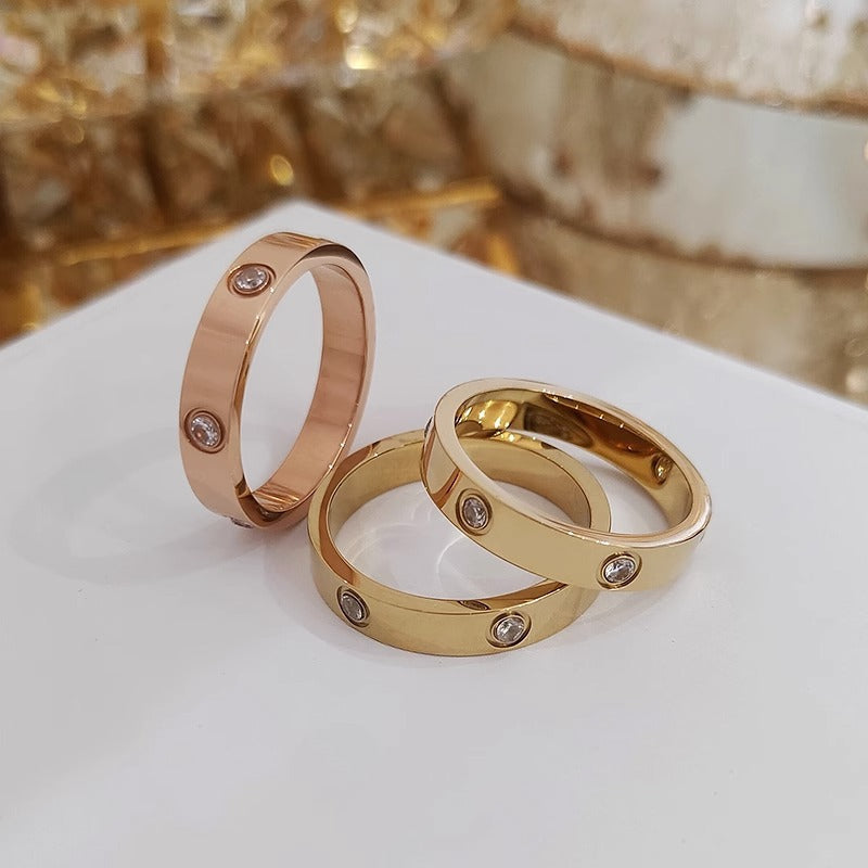 Anillo de banda Roseane
