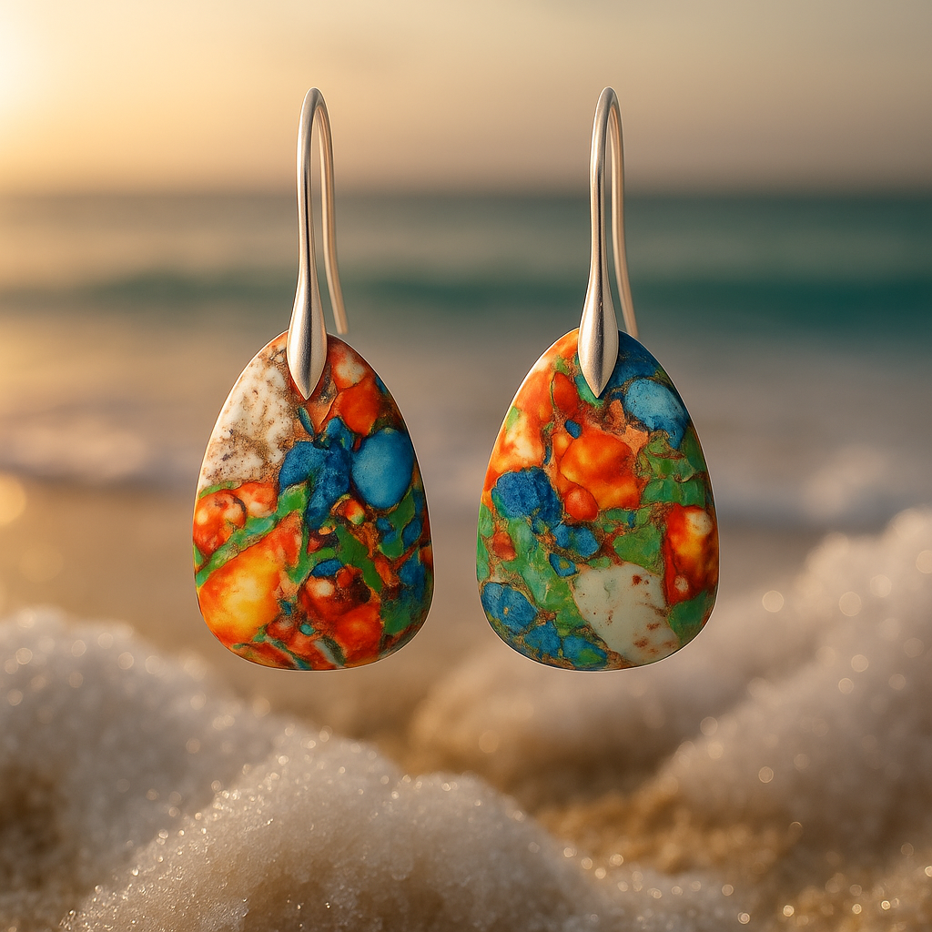 Pendientes Tropical Multicolor