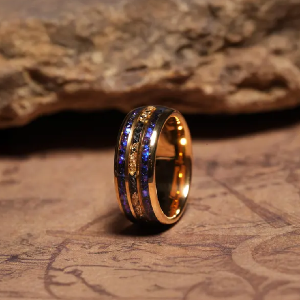 Anillo Galaxia Cobrizo
