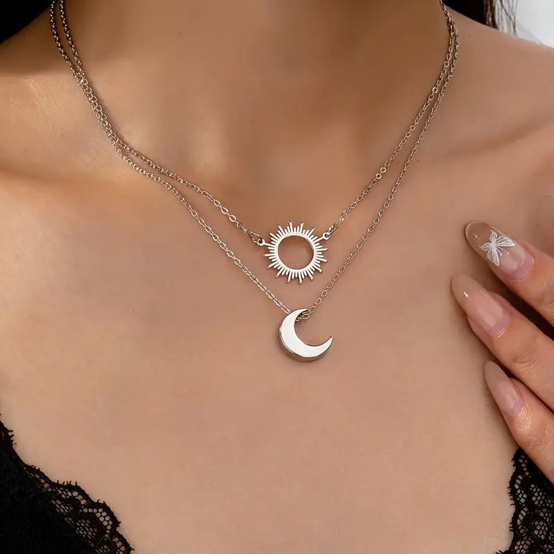Conjunto de 2 Collares con Colgantes