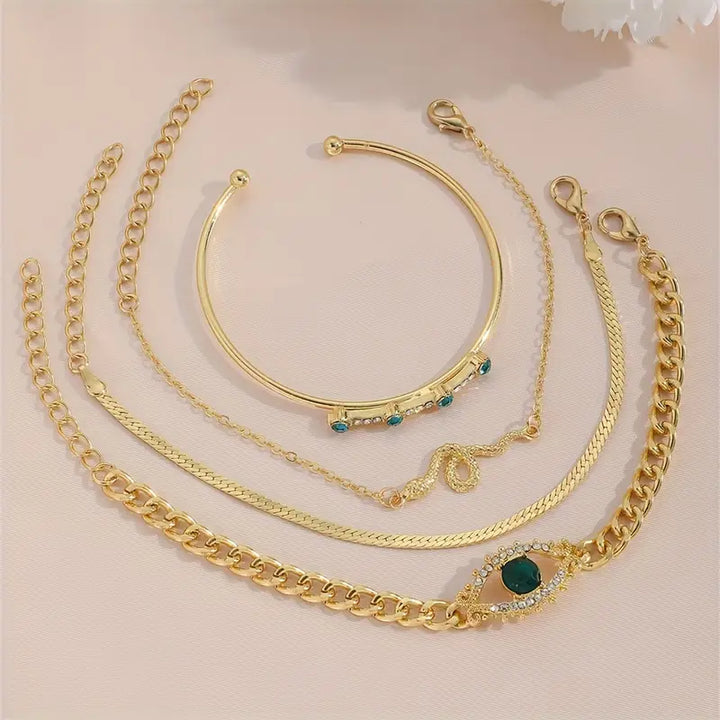 Set de pulseras Serpina Veyra Oro