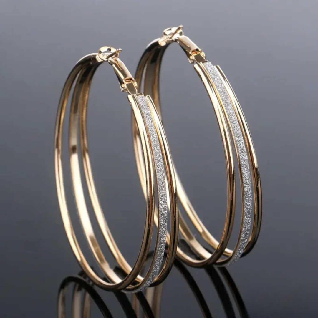 Aros Grandes Estilo Retro
