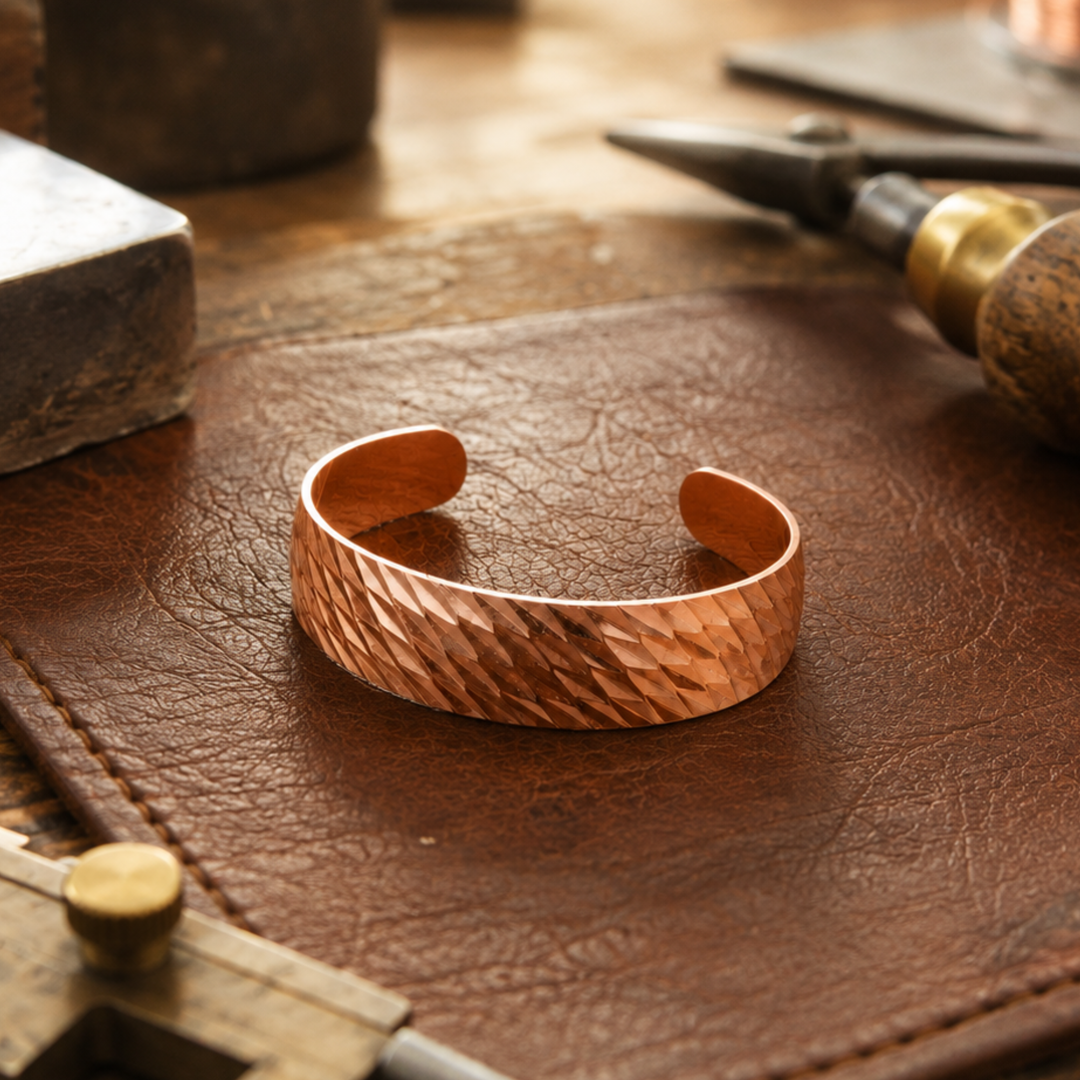 Pulsera de Cobre Faceta