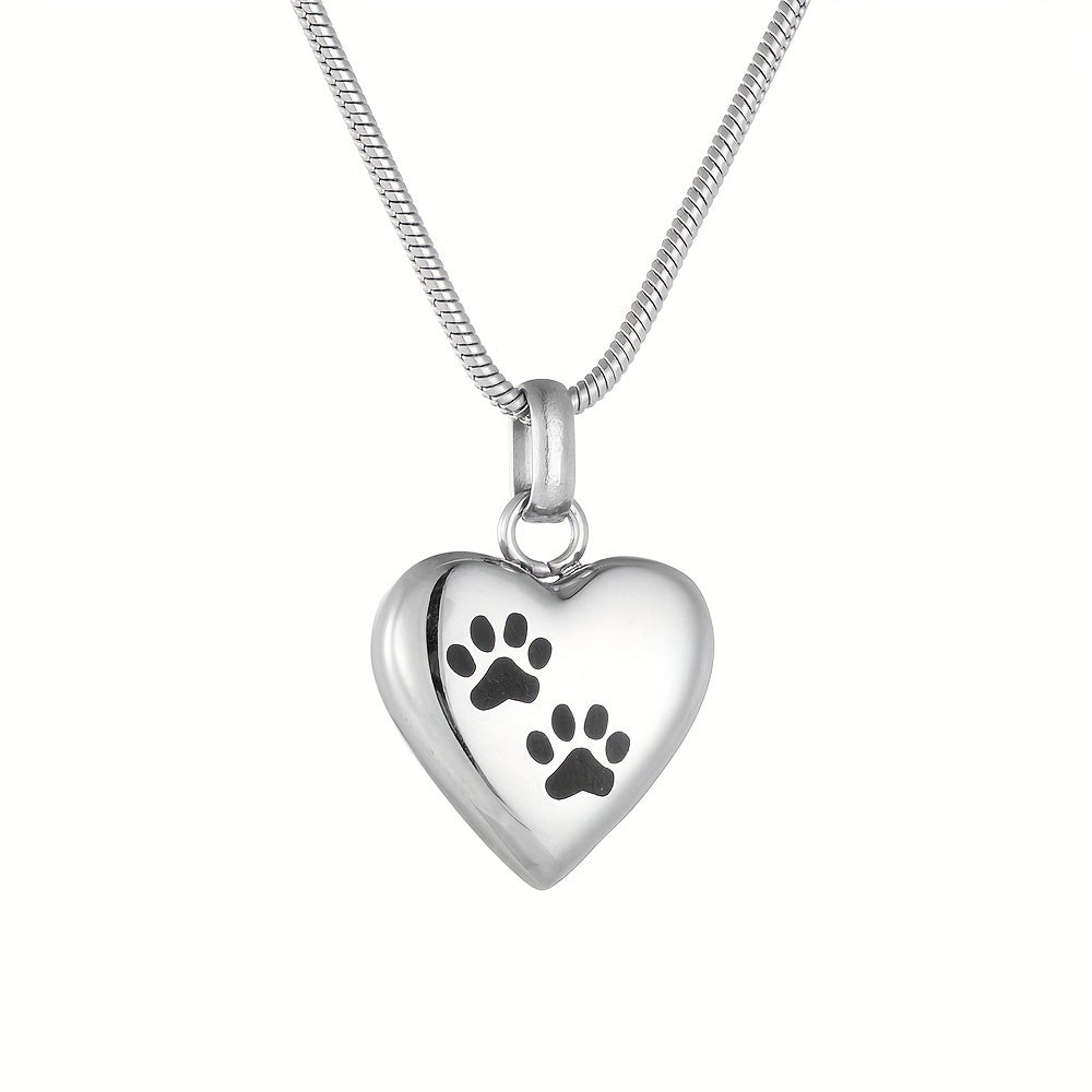 Colgante Corazón con Cenizas de tu Mascota