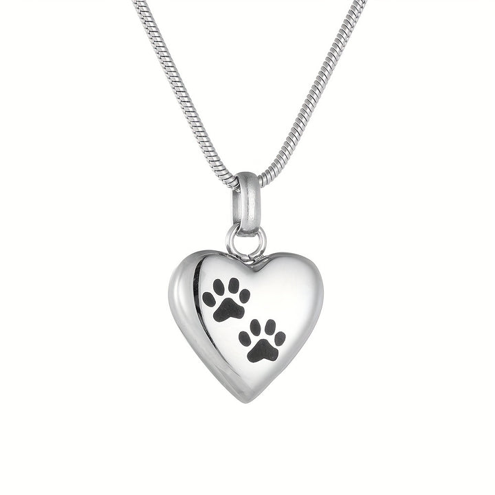 Colgante Corazón con Cenizas de tu Mascota