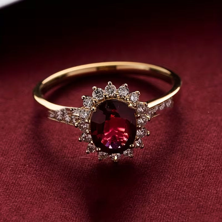 Anillo Empress Red Oro