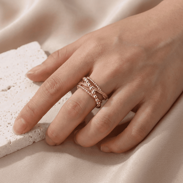 Anillo Retorcido Vintage Ajustable