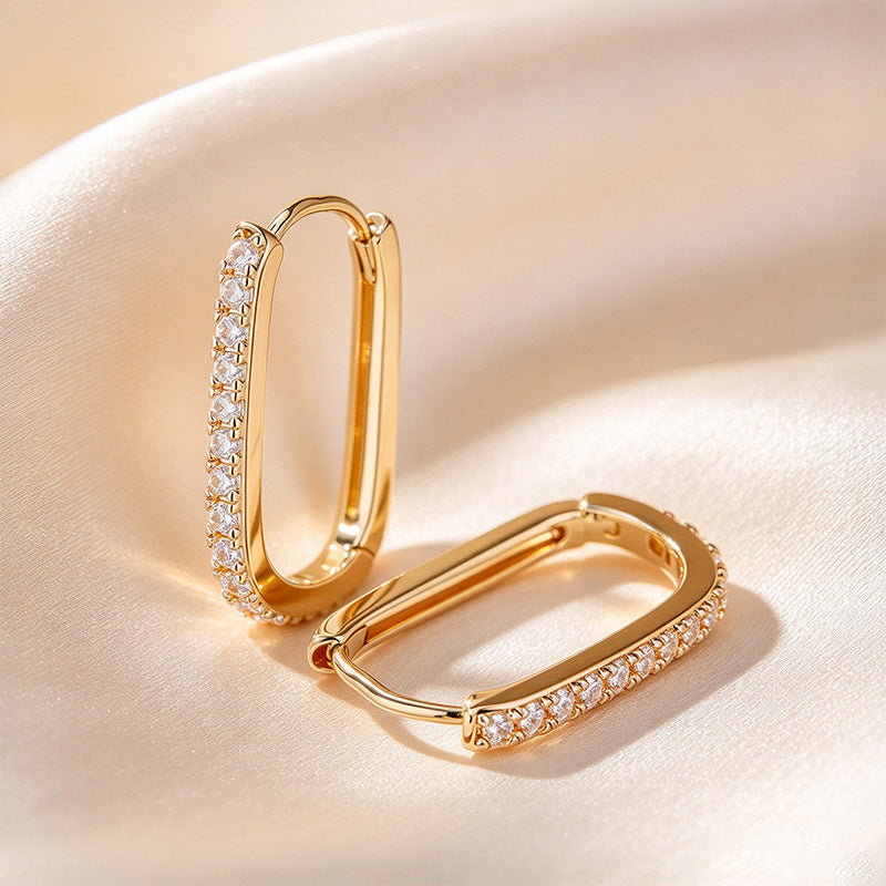 Aros en U Brillantes