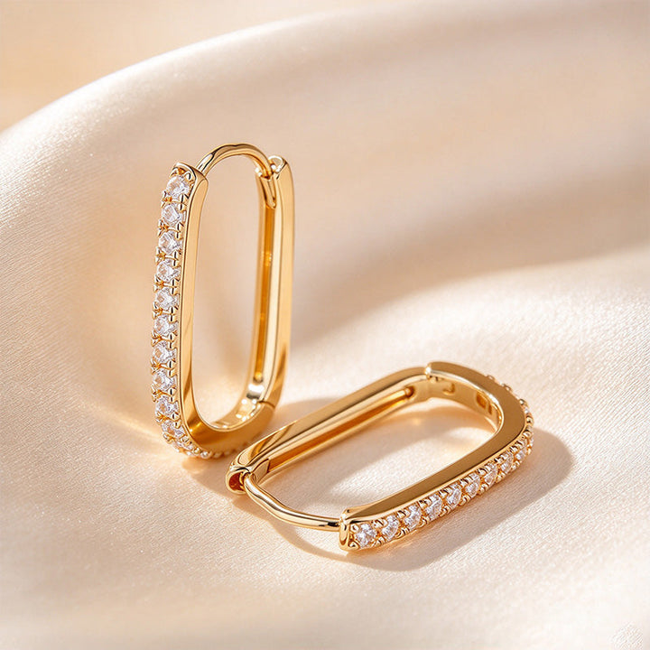 Aros en U Brillantes