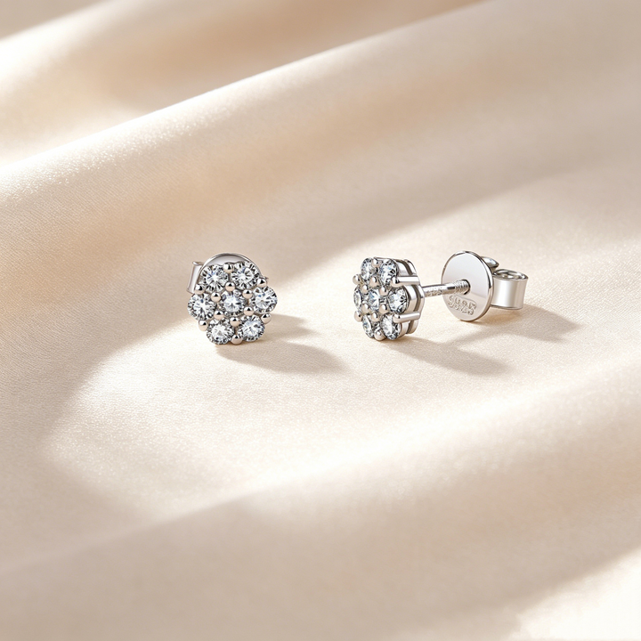 Pendientes Flor Racimo