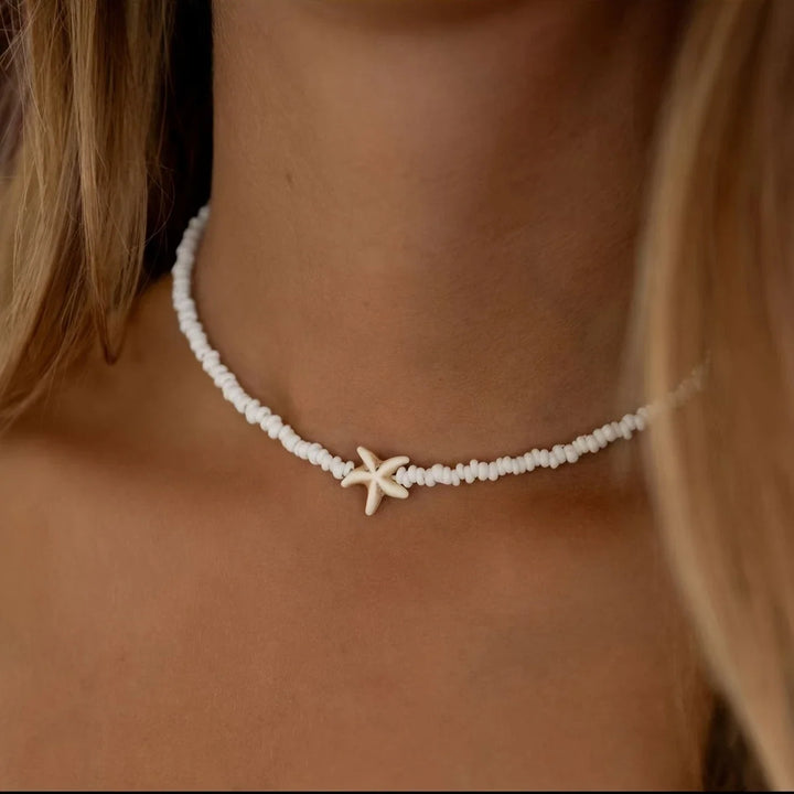 Collar Bohemio con Estrella de Mar