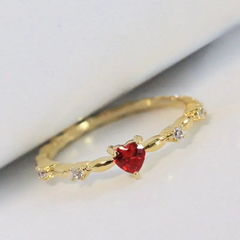 Anillo Coralyn Amoura Oro blanco