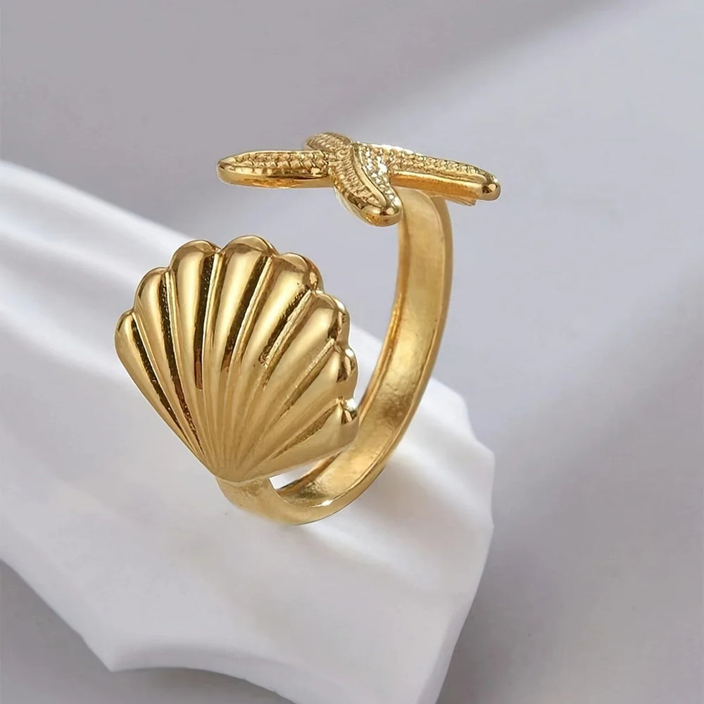 Anillo de Oro con Estrella