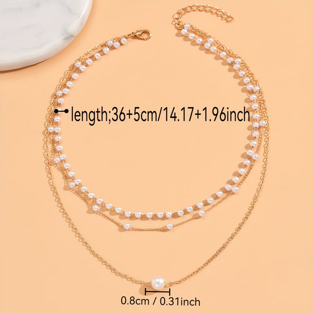 Conjunto de Collares en Capas