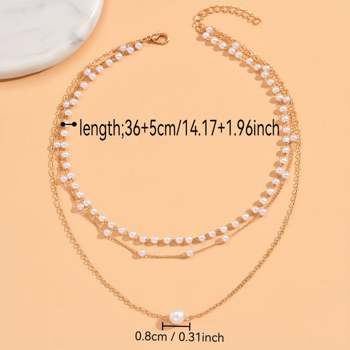 Conjunto de Collares en Capas