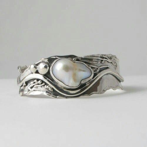 Anillo Ondas Plateado