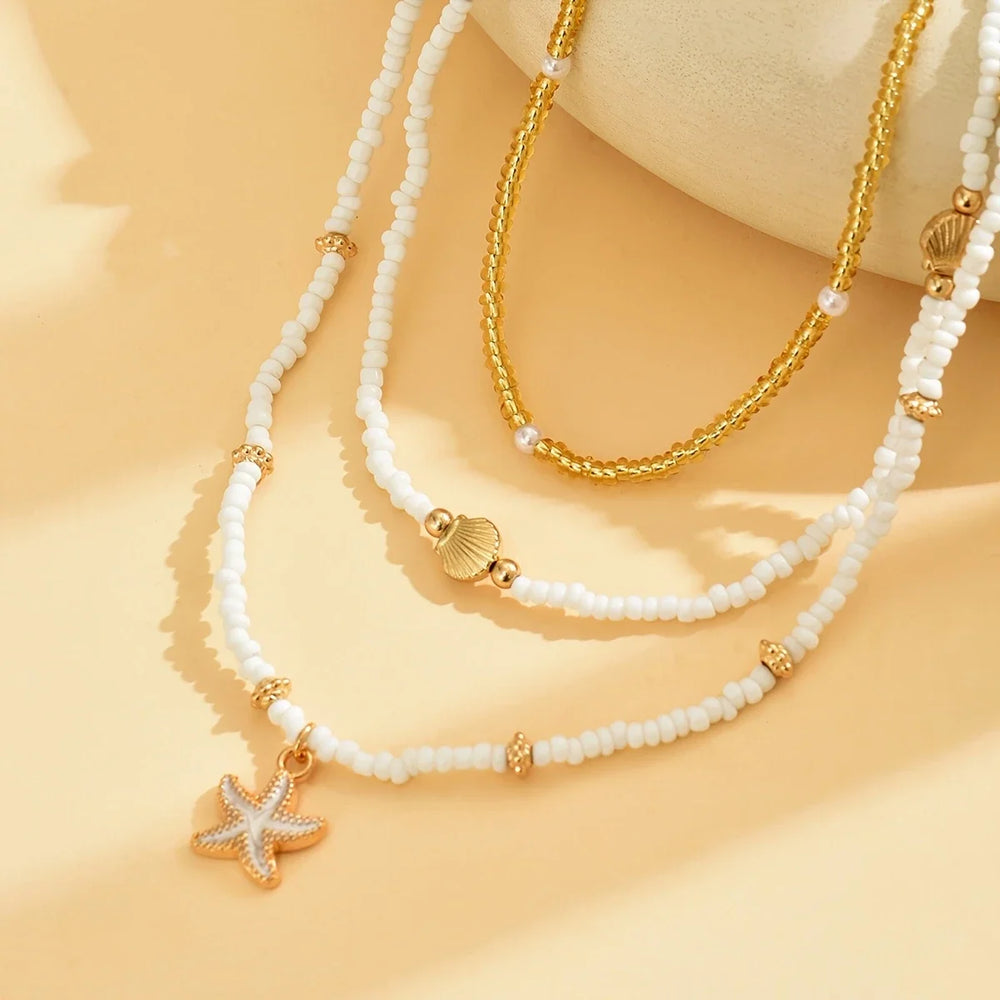 Collar Brisa del Mar con Perlas