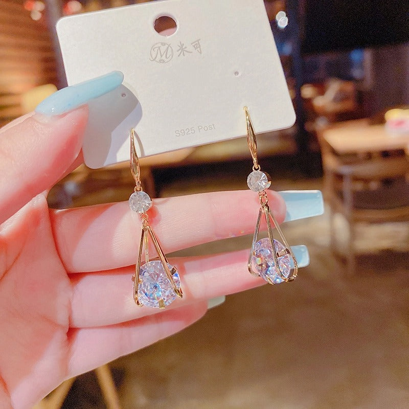 Pendientes Brillantes de Pedrería
