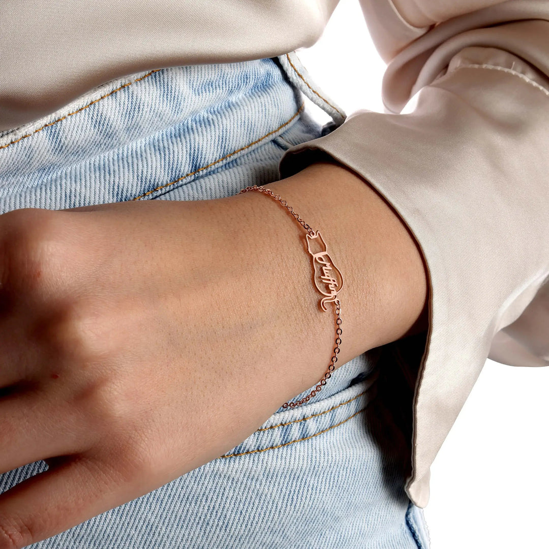 Detalle del acabado de la pulsera