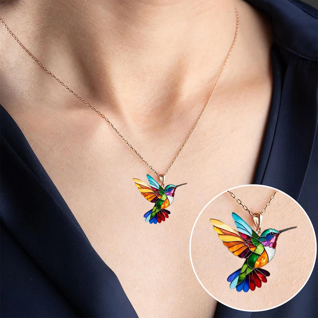Collar Colibrí Multicolor