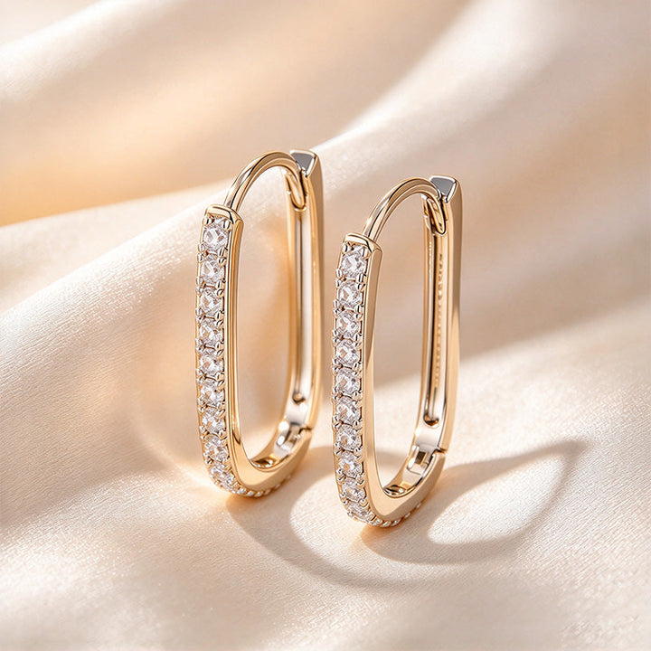 Aros en U Brillantes