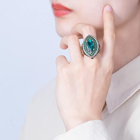 Anillo Emerald Regent Oro