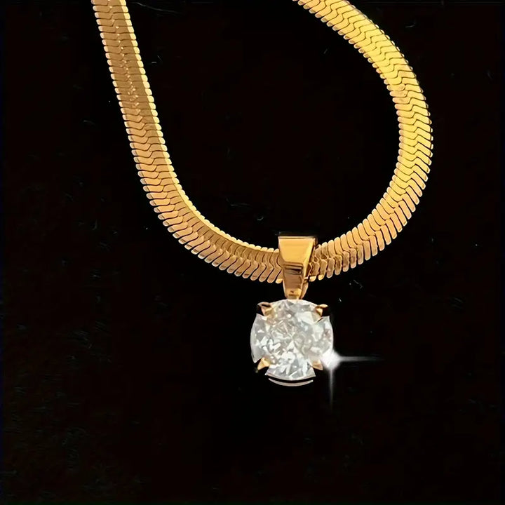 Collar Serpiente Solitario