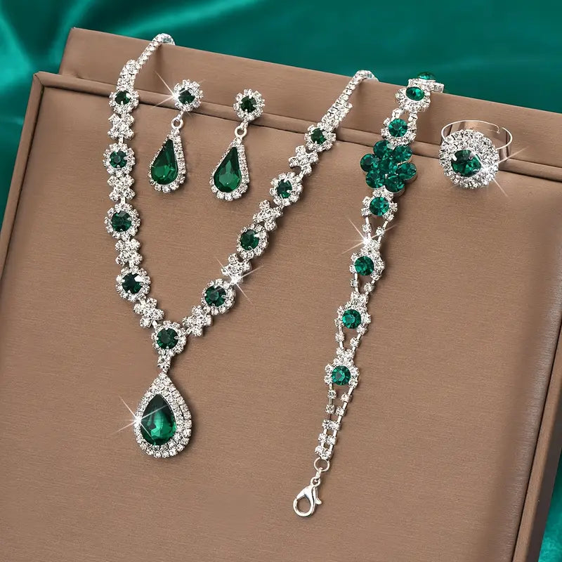 Conjunto de Joyería Brillante