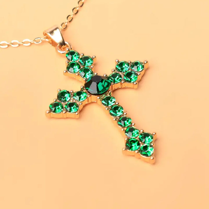 Collar Veridienne Croixheart Oro