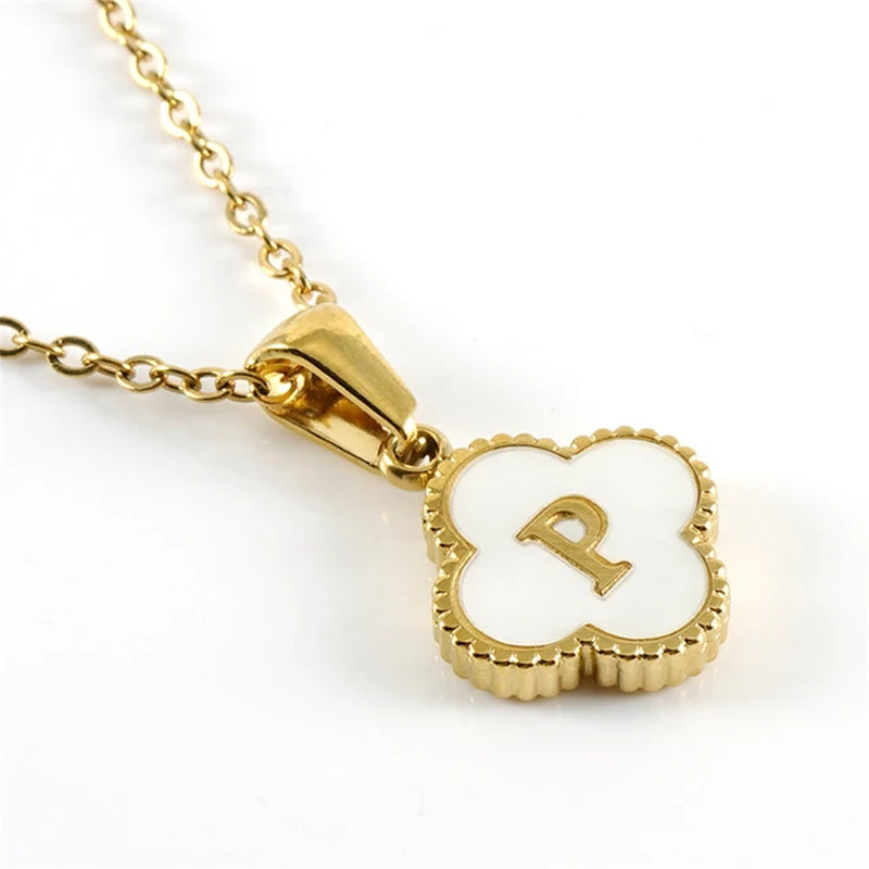 Collar de inicial en forma