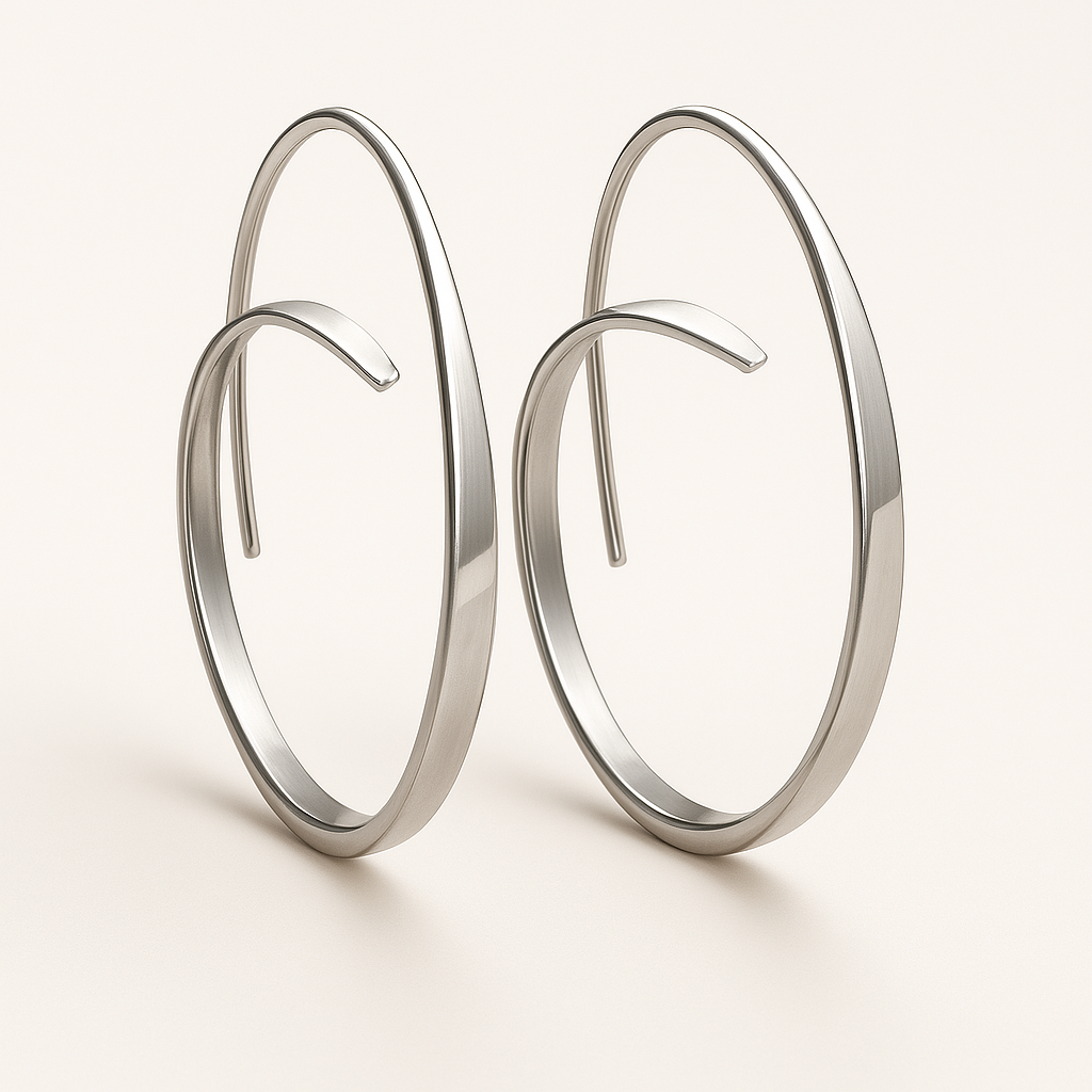Pendientes Espiral Dorados