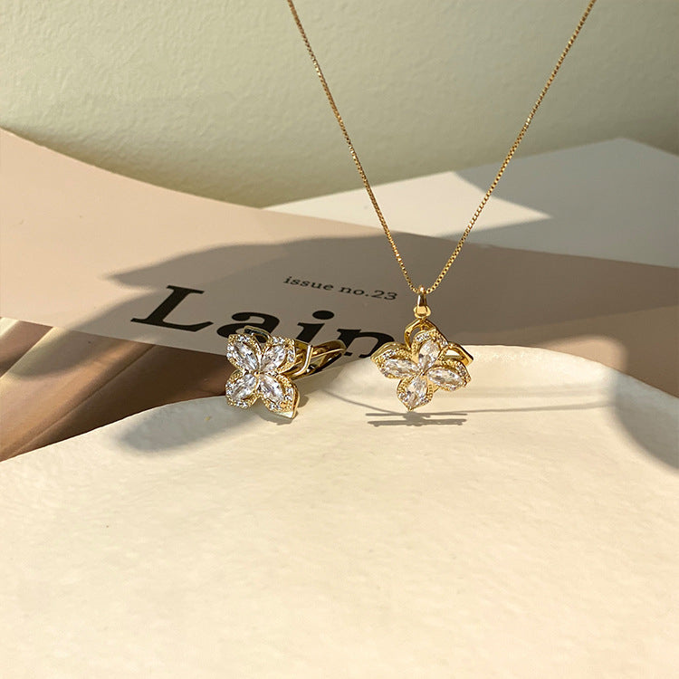 Set de anillo y collar giratorios