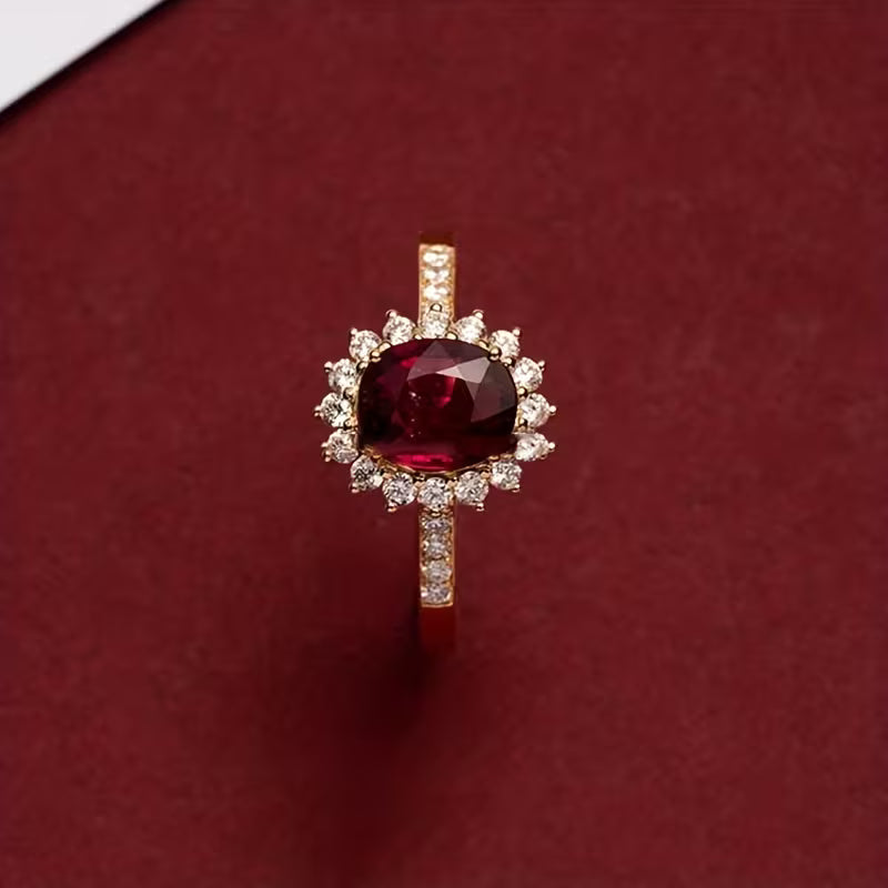 Anillo Empress Red Oro